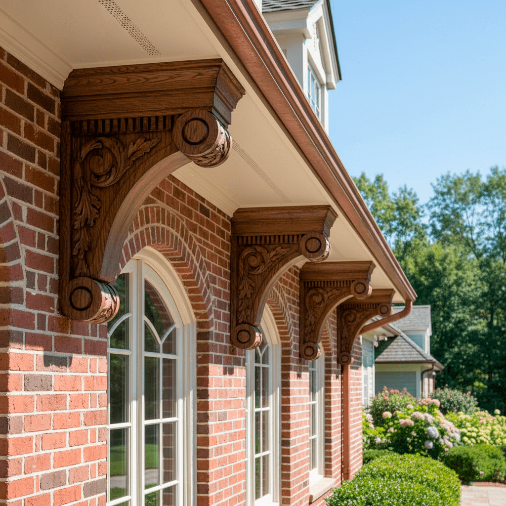 Usage and Differences Between Corbels and Brackets