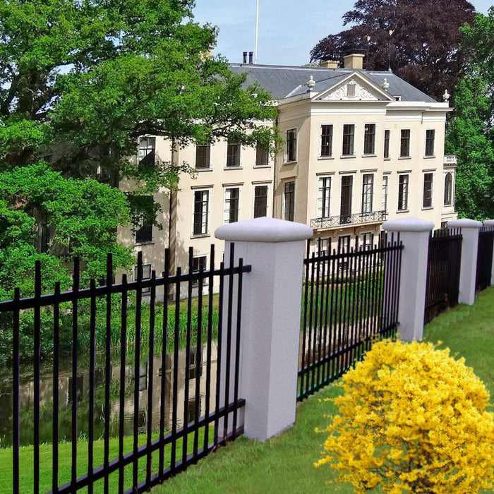 Prefabricated Stucco Fence 0025