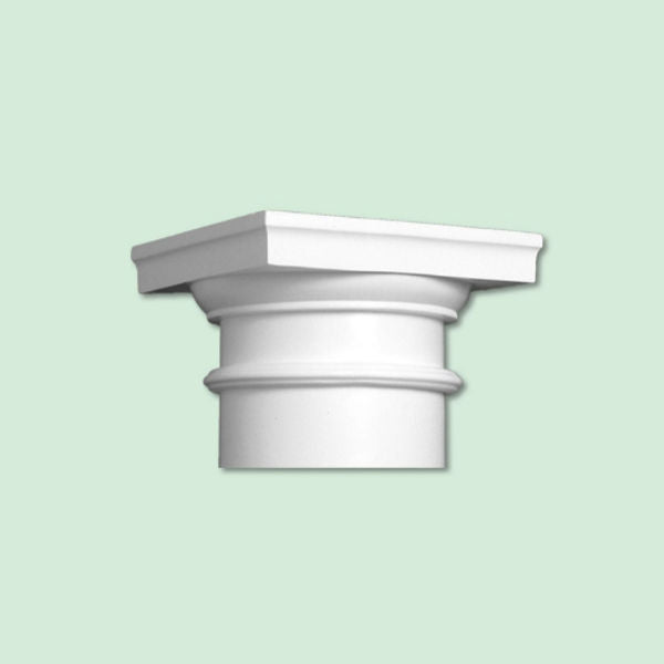 Tuscan Round Column Capitals