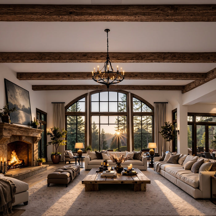 Faux Wood Beams - How to Choose Size, Texture, Finish, and Installation Type
