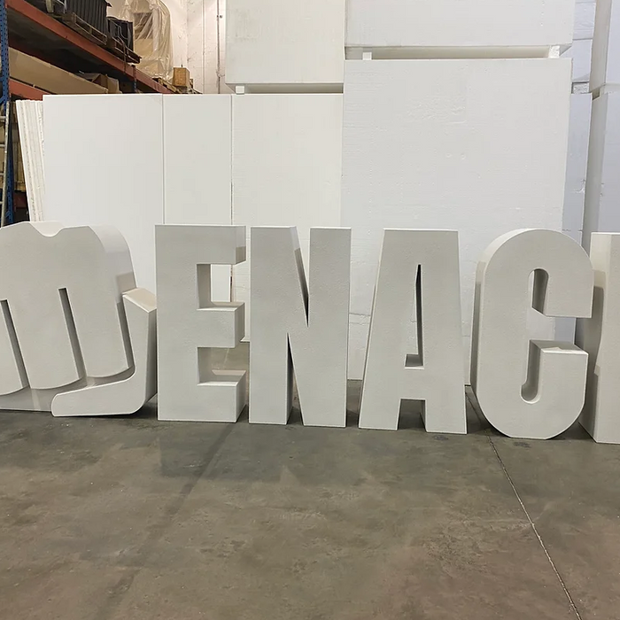 The Importance of Hard Coating in Outdoor Signage: How Polyurea Coating Transforms Foam Structures into Durable Signage
