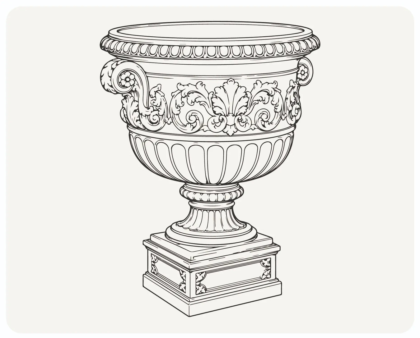 Antique Flower Pots Collection