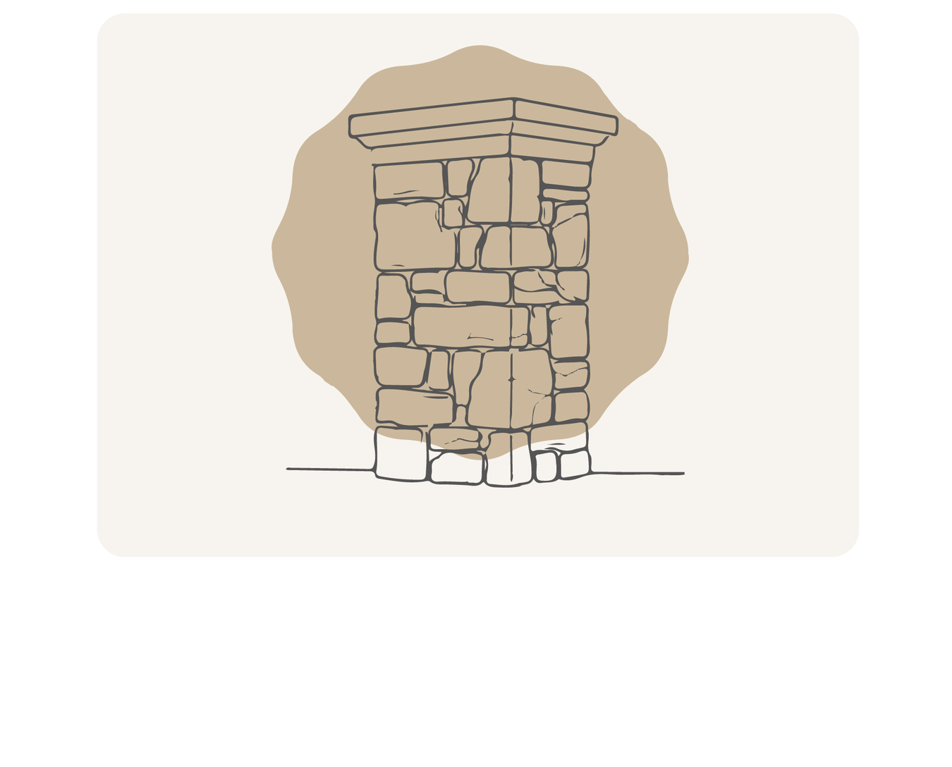 Faux Stone Column Wraps Collection