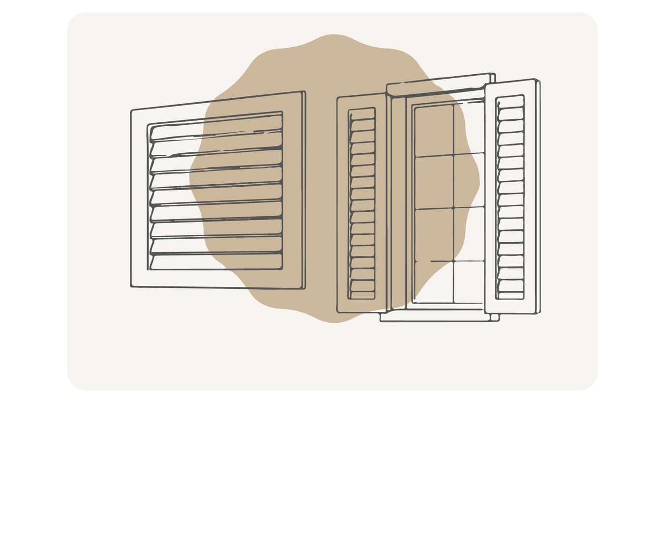 Decorative Louvers and Shutters Collection