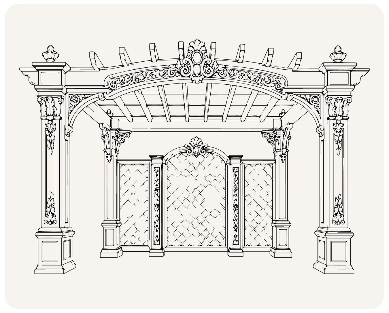 Pergolas & Arbors Systems Collection