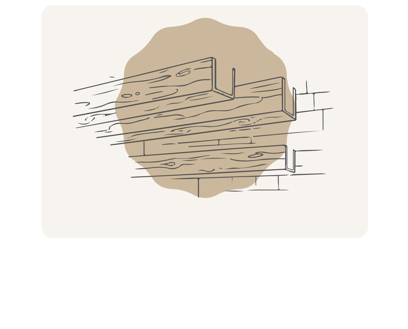 Faux Wood Beams Collection