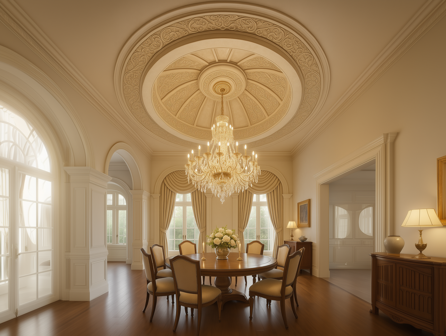 Finishing Options for Foam Domes