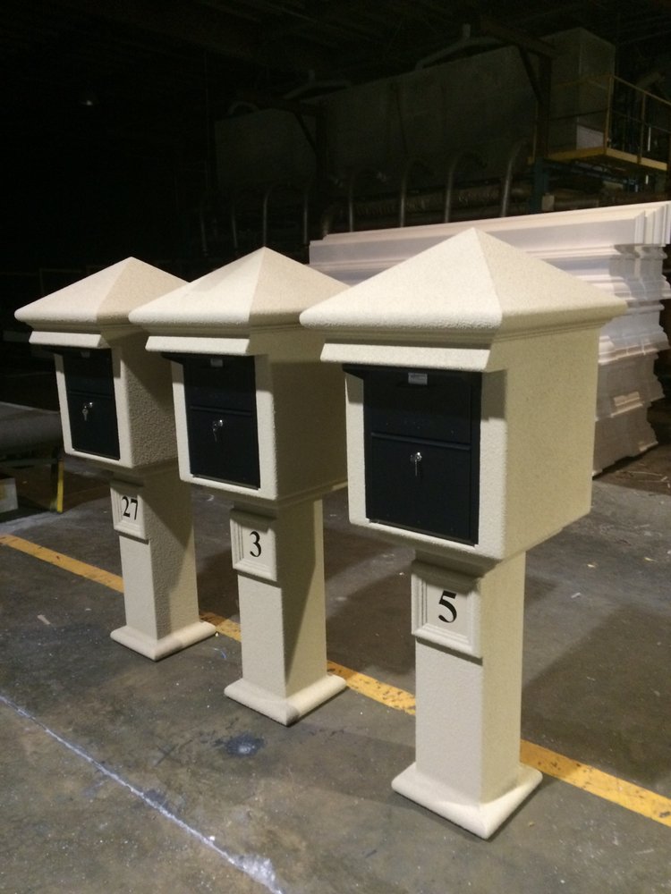 Custom Stucco Mailboxes 007