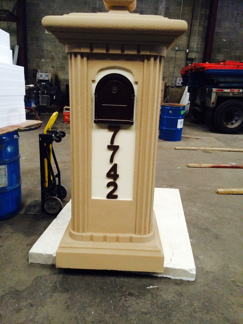 Custom Stucco Mailboxes 012