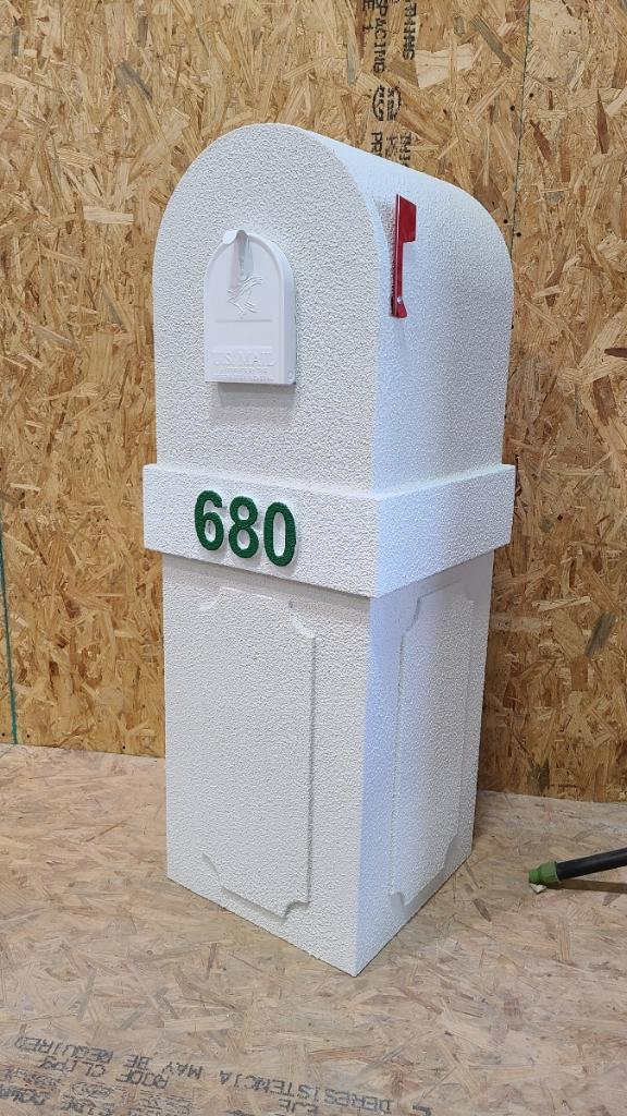 Custom Stucco Mailboxes 031