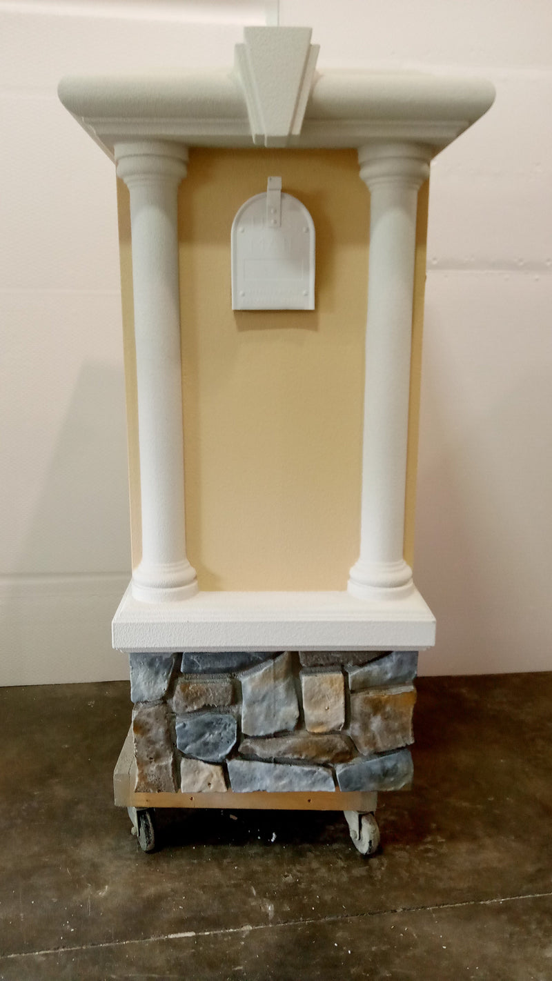 Custom Stucco Mailboxes 036