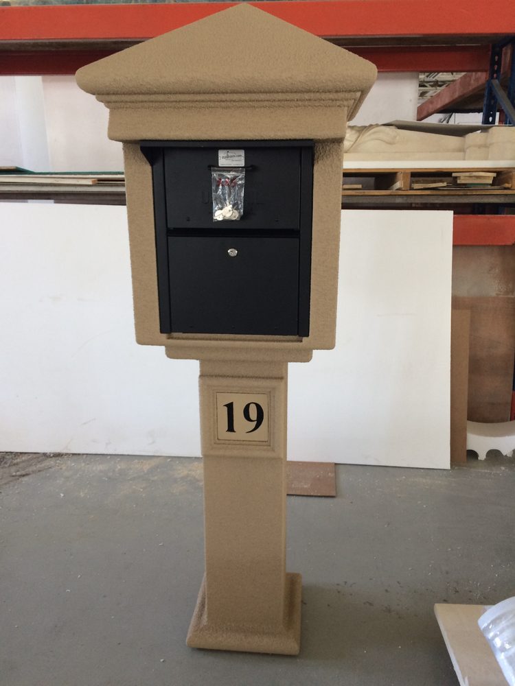 Custom Stucco Mailboxes 008