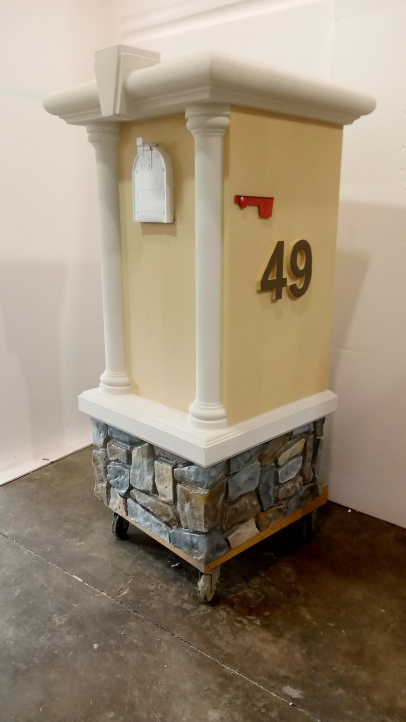 Custom Stucco Mailboxes 035