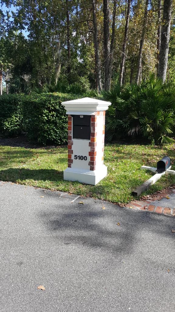 Custom Stucco Mailboxes 019