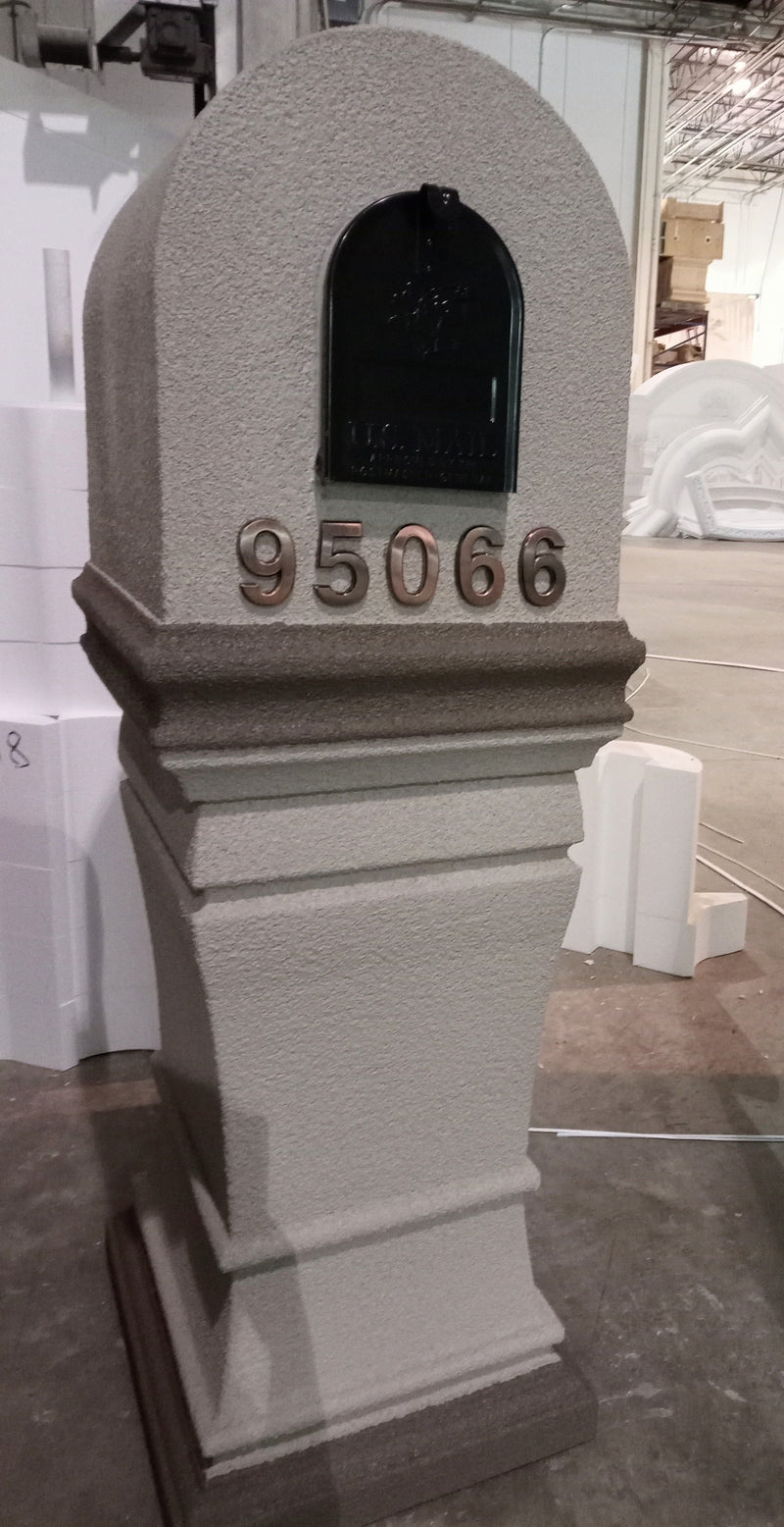 Custom Stucco Mailboxes 017