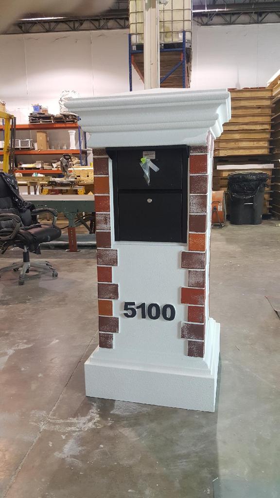 Custom Stucco Mailboxes 023