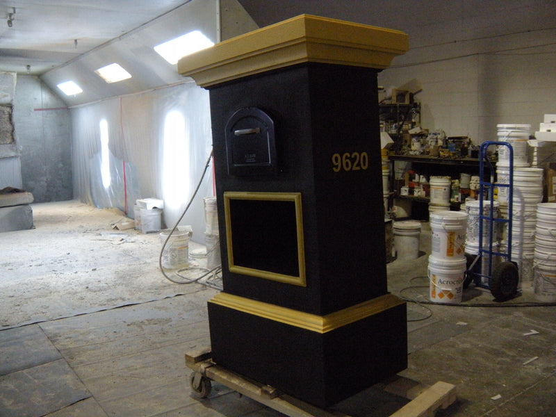 Custom Stucco Mailboxes 030