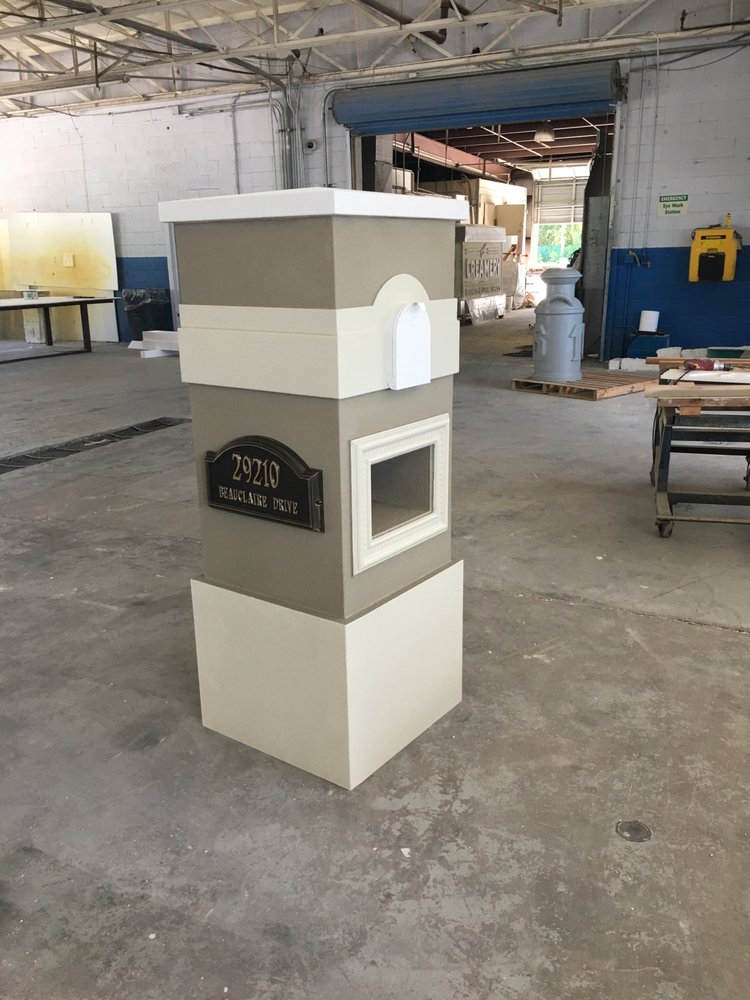 Custom Stucco Mailboxes 006