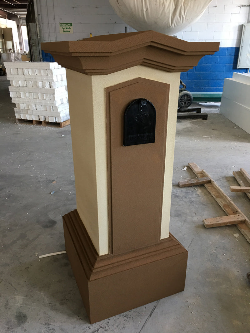 Custom Stucco Mailboxes 015