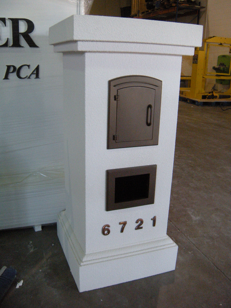 Custom Stucco Mailboxes 032