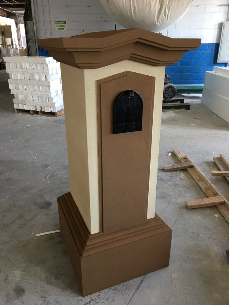 Custom Stucco Mailboxes 003