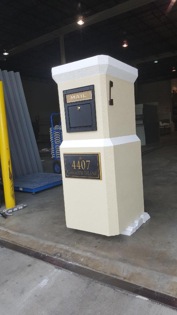 Custom Stucco Mailboxes 009