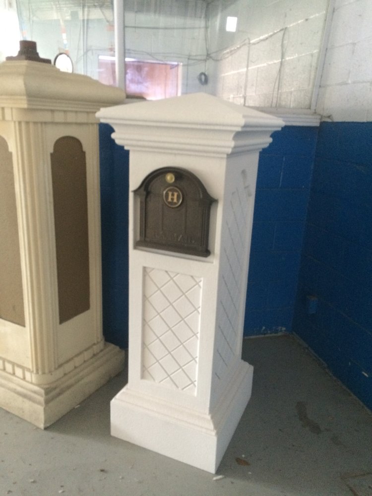 Custom Stucco Mailboxes 001