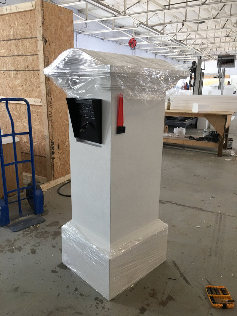 Custom Stucco Mailboxes 024
