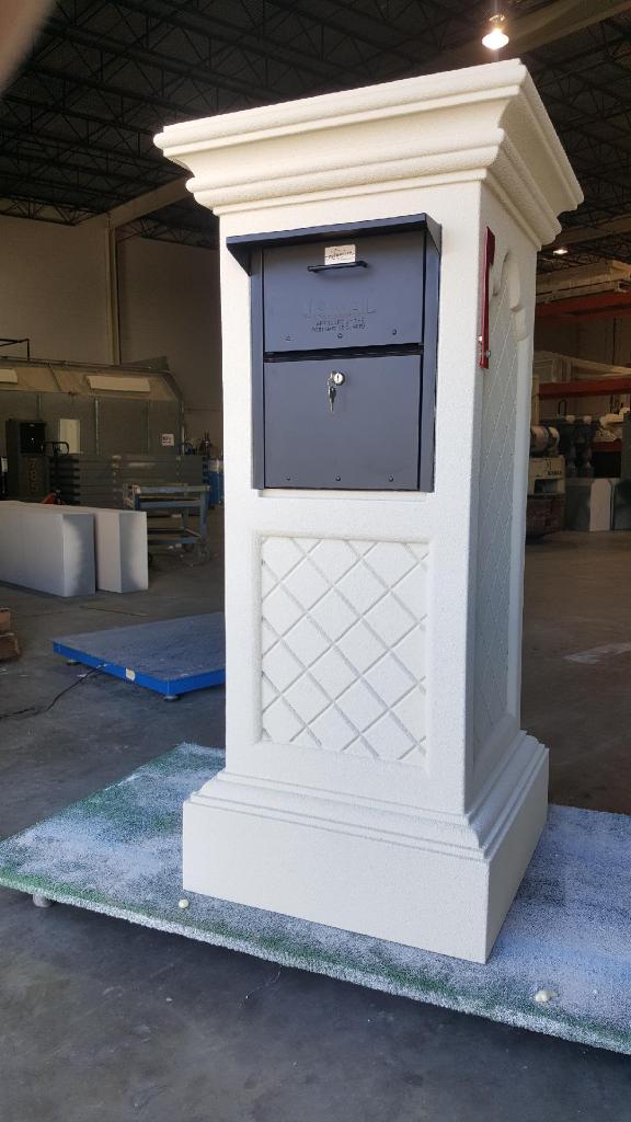 Custom Stucco Mailboxes 011