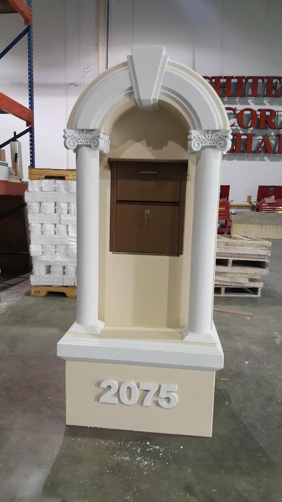 Custom Stucco Mailboxes 010