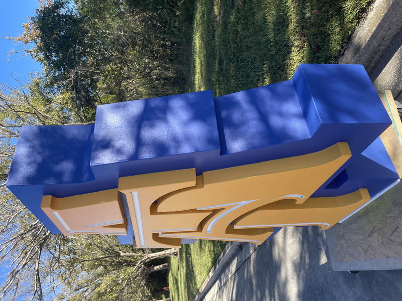 Custom Foam Letters and Sign 064