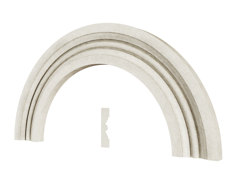 Decorative Arch Trim MOD001