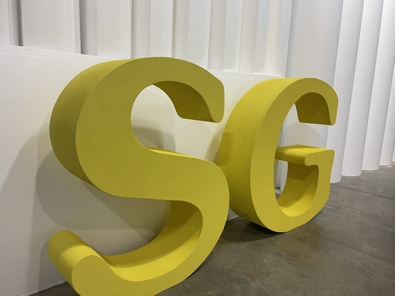 Custom Foam Letters and Sign 067