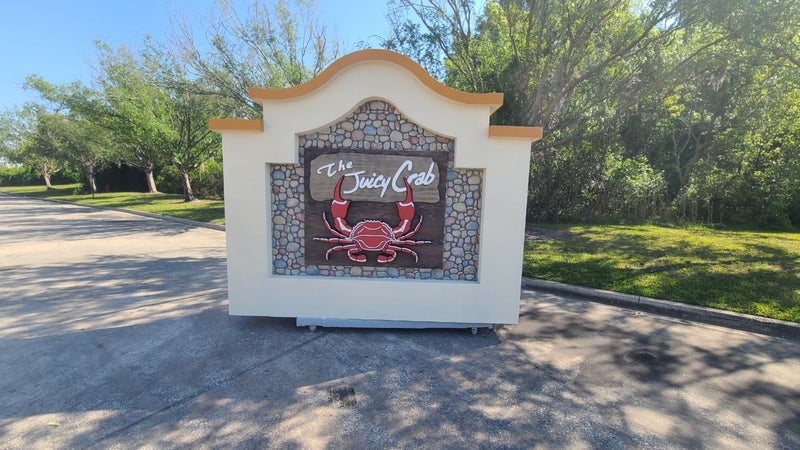 Custom Monument Sign 245