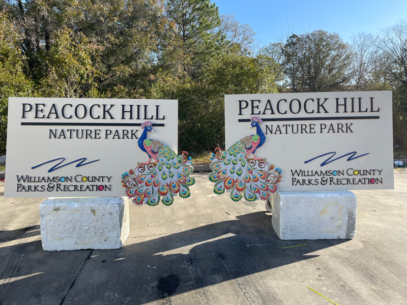 Sandblasted Signs