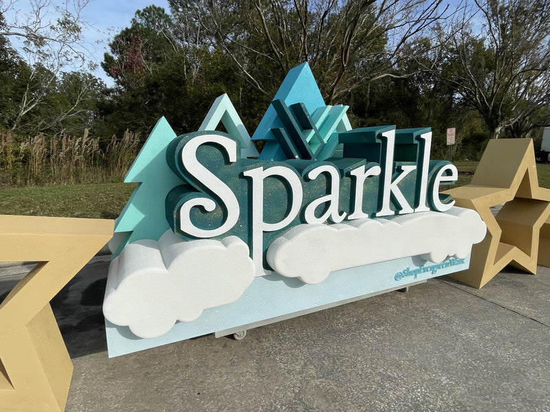 Custom Foam Letters and Sign 065