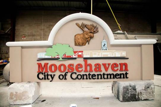 Custom Monument Sign 056