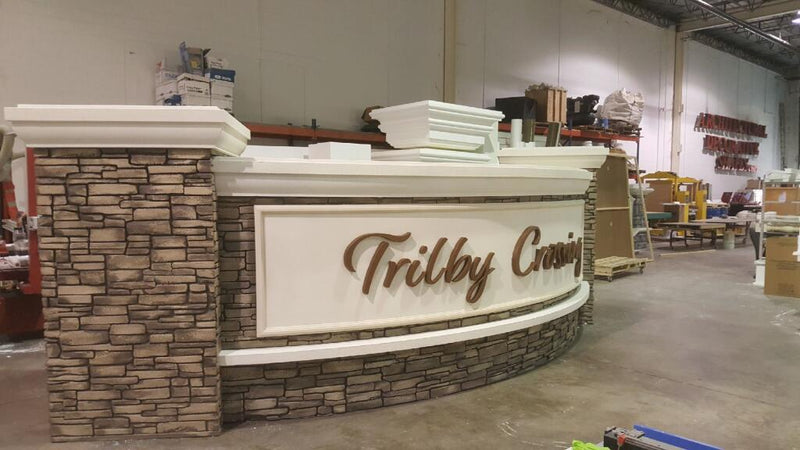 Custom Monument Sign 175
