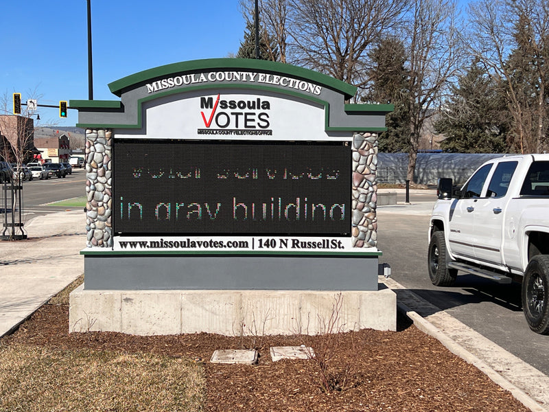 Custom Monument Sign 182