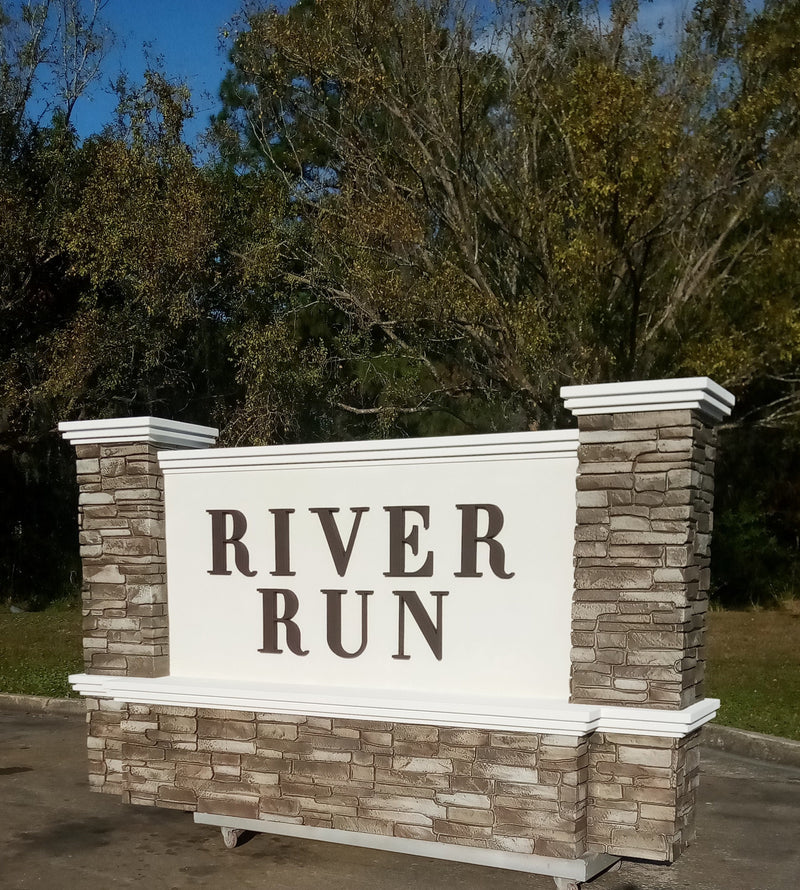 Custom Monument Sign 198