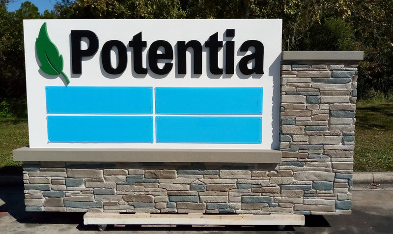 Custom Monument Sign 201