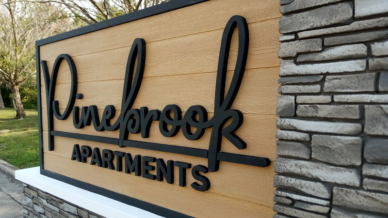 Custom Monument Sign 203