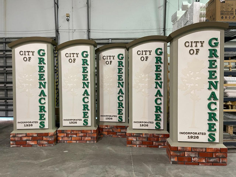 Custom Monument Sign 209