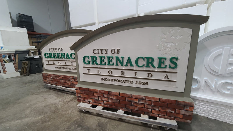 Custom Monument Sign 212