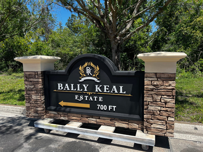 Custom Monument Sign 213