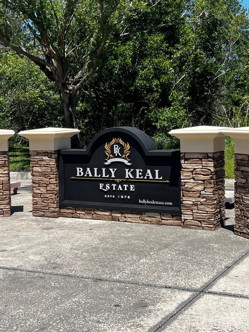 Custom Monument Sign 216