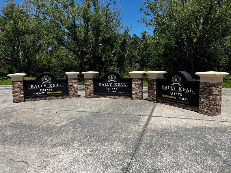 Custom Monument Sign 219