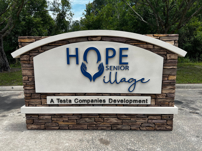 Custom Monument Sign 221