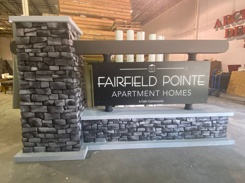 Custom Monument Sign 013
