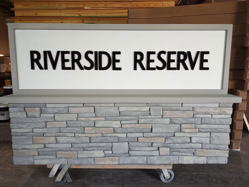 Custom Monument Sign 025